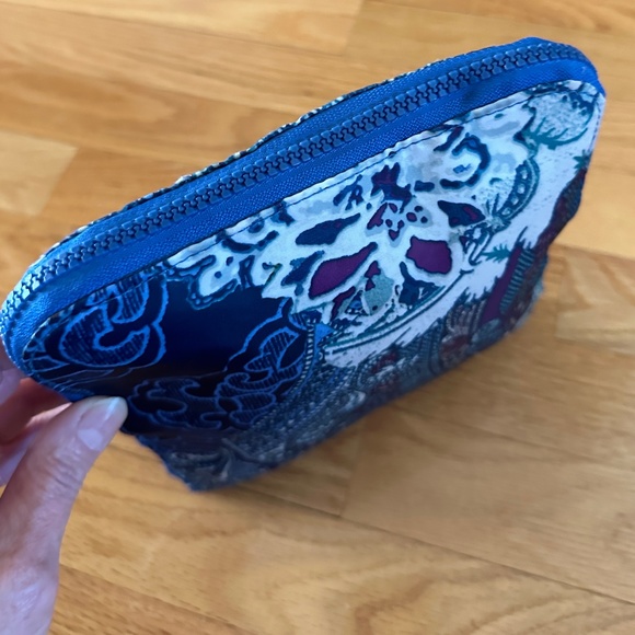 Chico's Packable Tote Blue Paisley - Picture 15 of 15